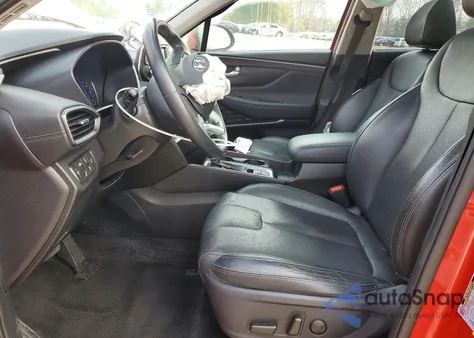 2020 Hyundai Santa Fe Sel z USA, uszkodzony, nr VIN 5NMS3CAA0LH195434